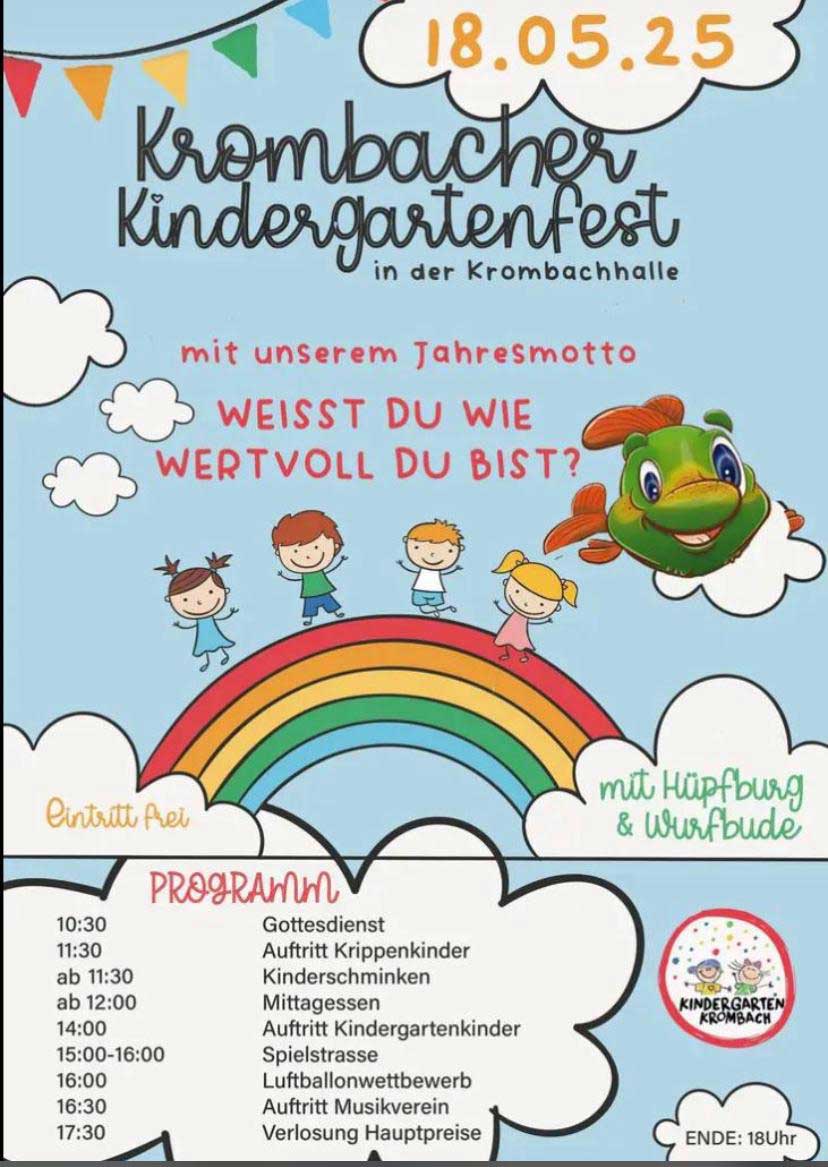 Kindergartenfest am 18.05.2025